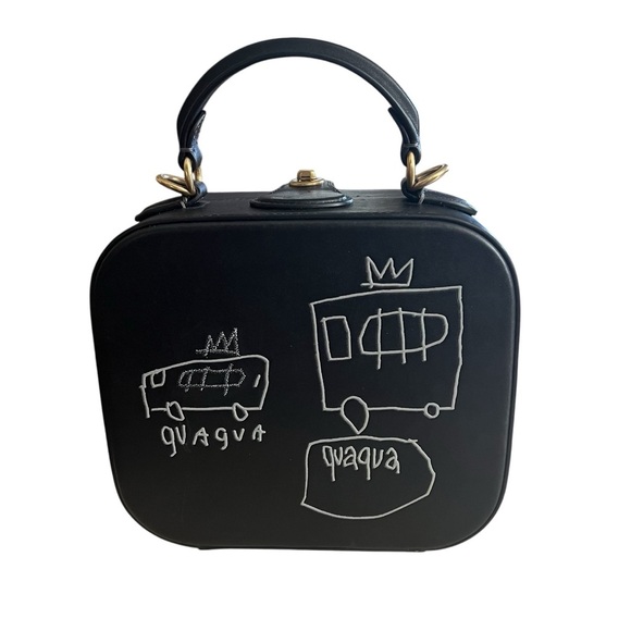 Coach X Jean Michel Basquiat Square Bag - Picture 10 of 15